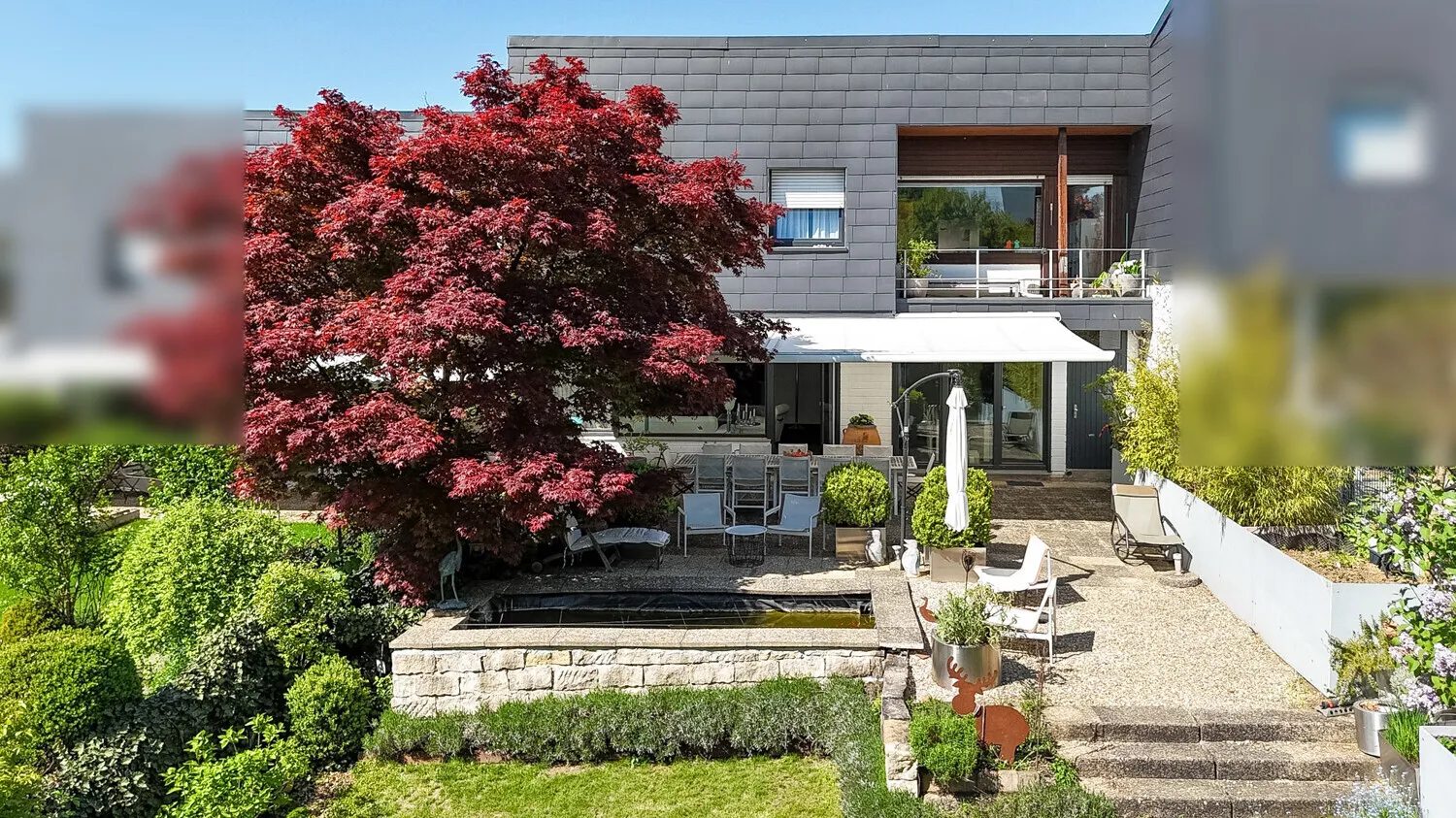 Terrassenansicht