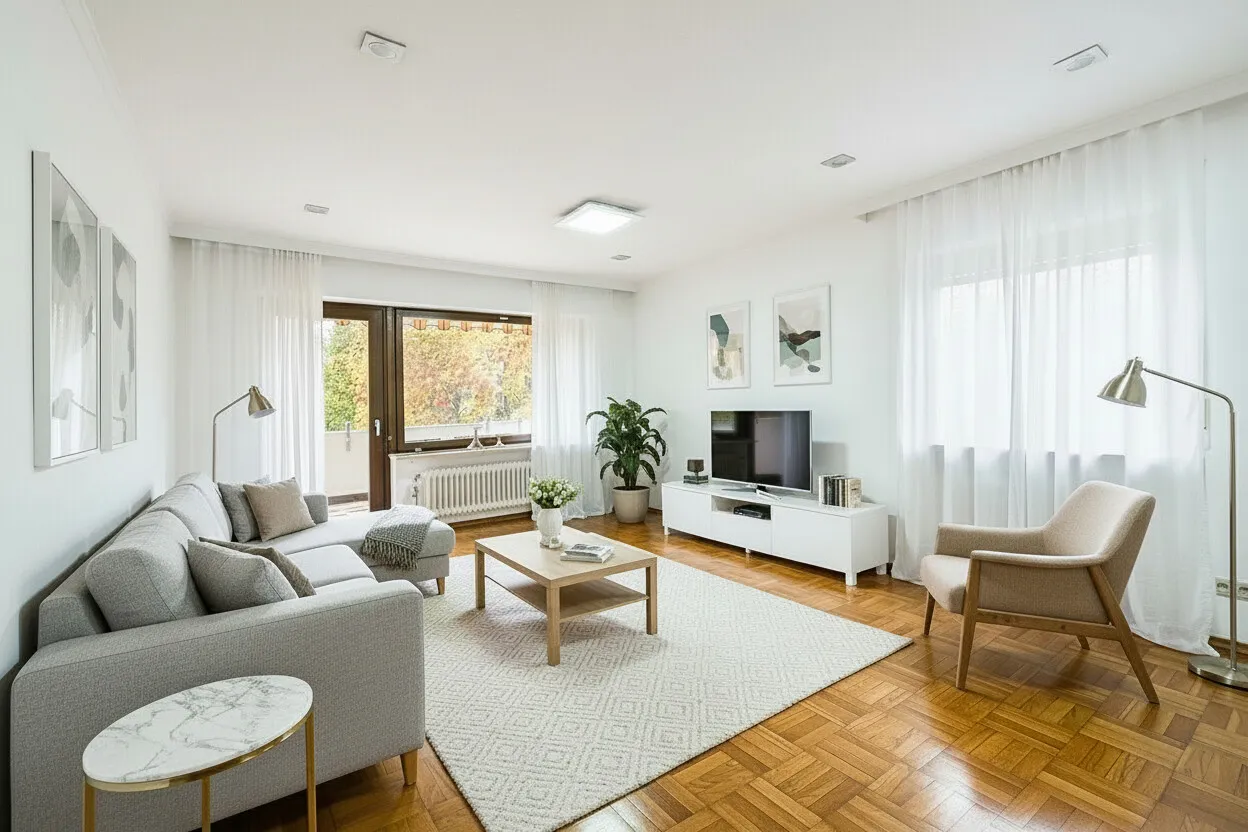 Visualisierung Wohnzimmer