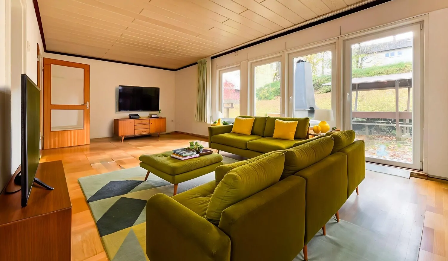 Wohnzimmer visualisiert