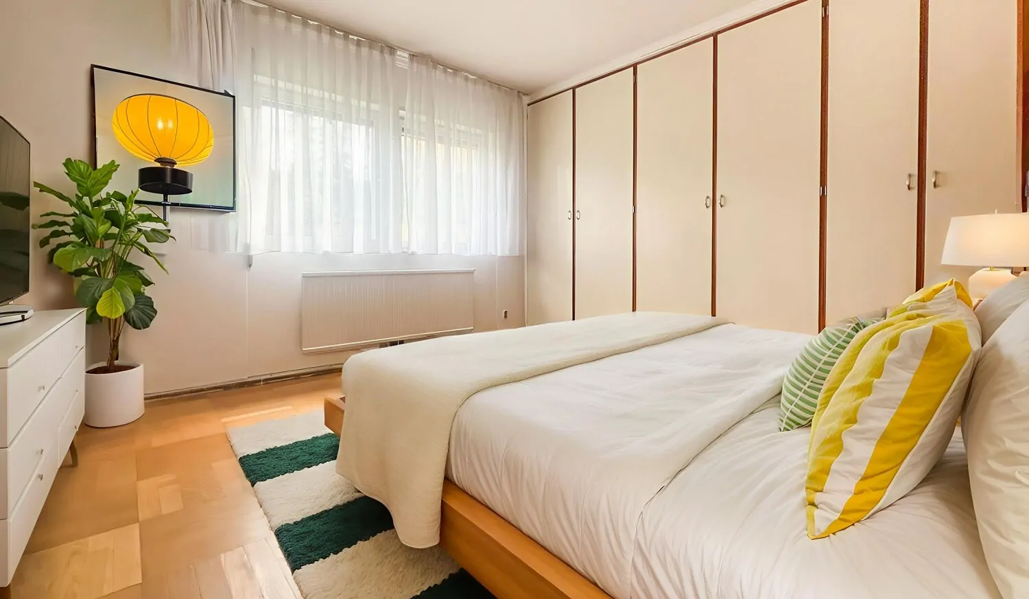 Schlafzimmer visualisiert