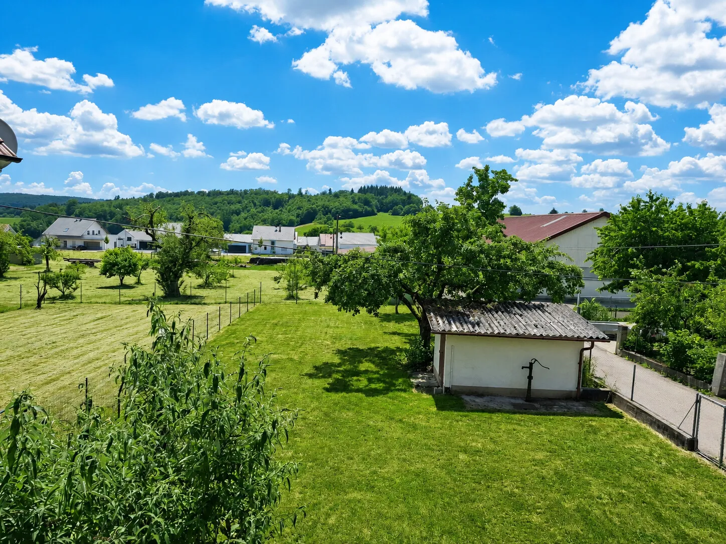 Blick von der Terrasse