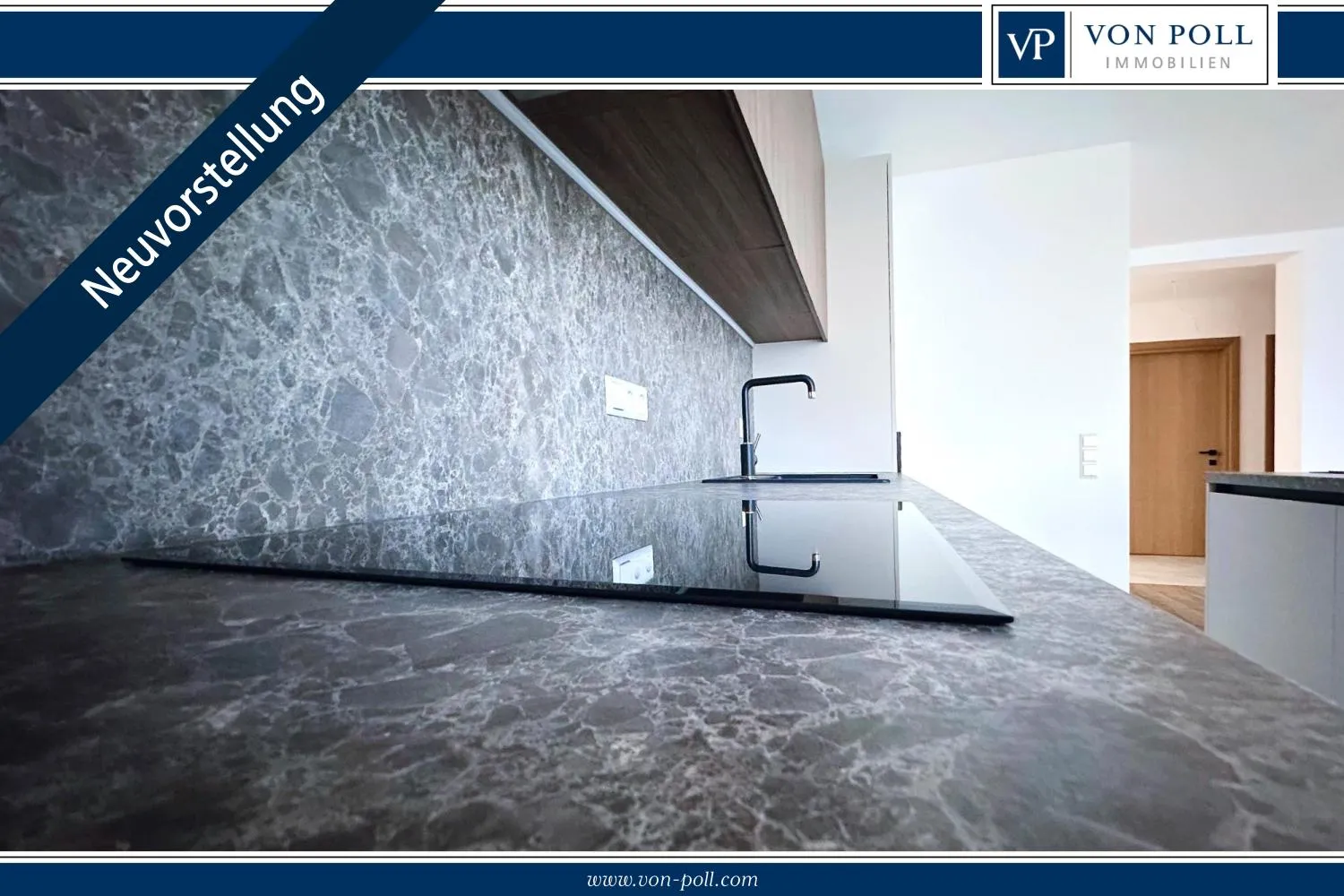 Stilvoll wohnen nach Fertigstellung – Barrierearme 3-Zimmer-Wohnung mit Balkon