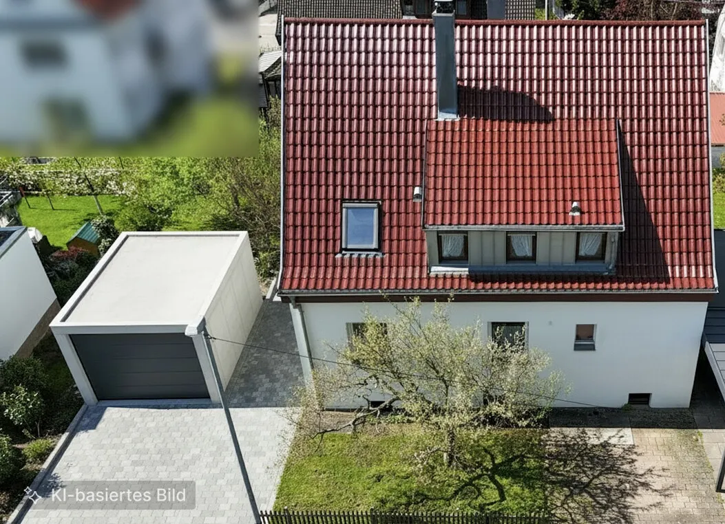 Bsp. Garage KI visualisiert