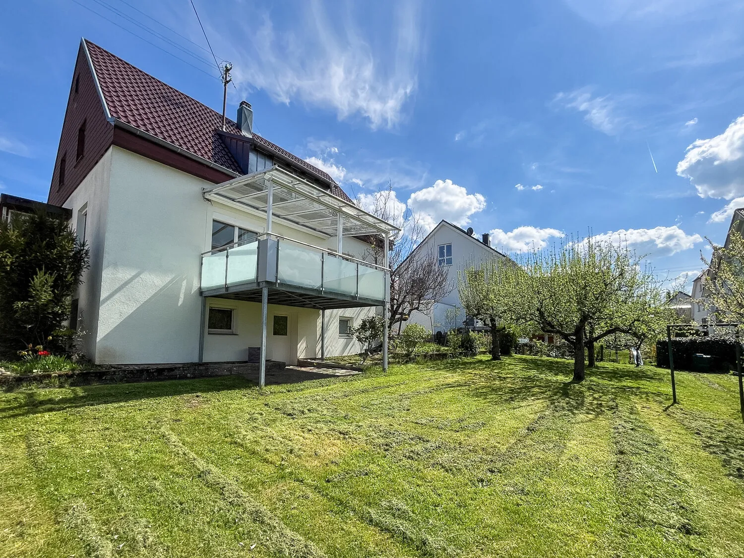 Gartenansicht Istzustand