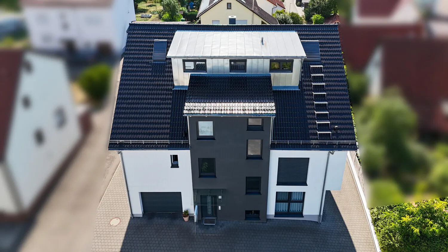 Drohnenansicht vorne