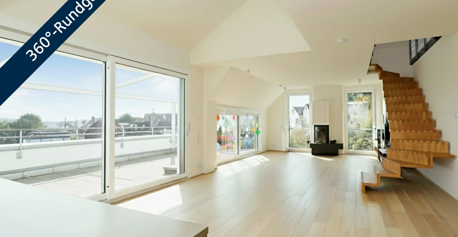 Licht, Luft & Luxus: Moderne Maisonette in Toplage