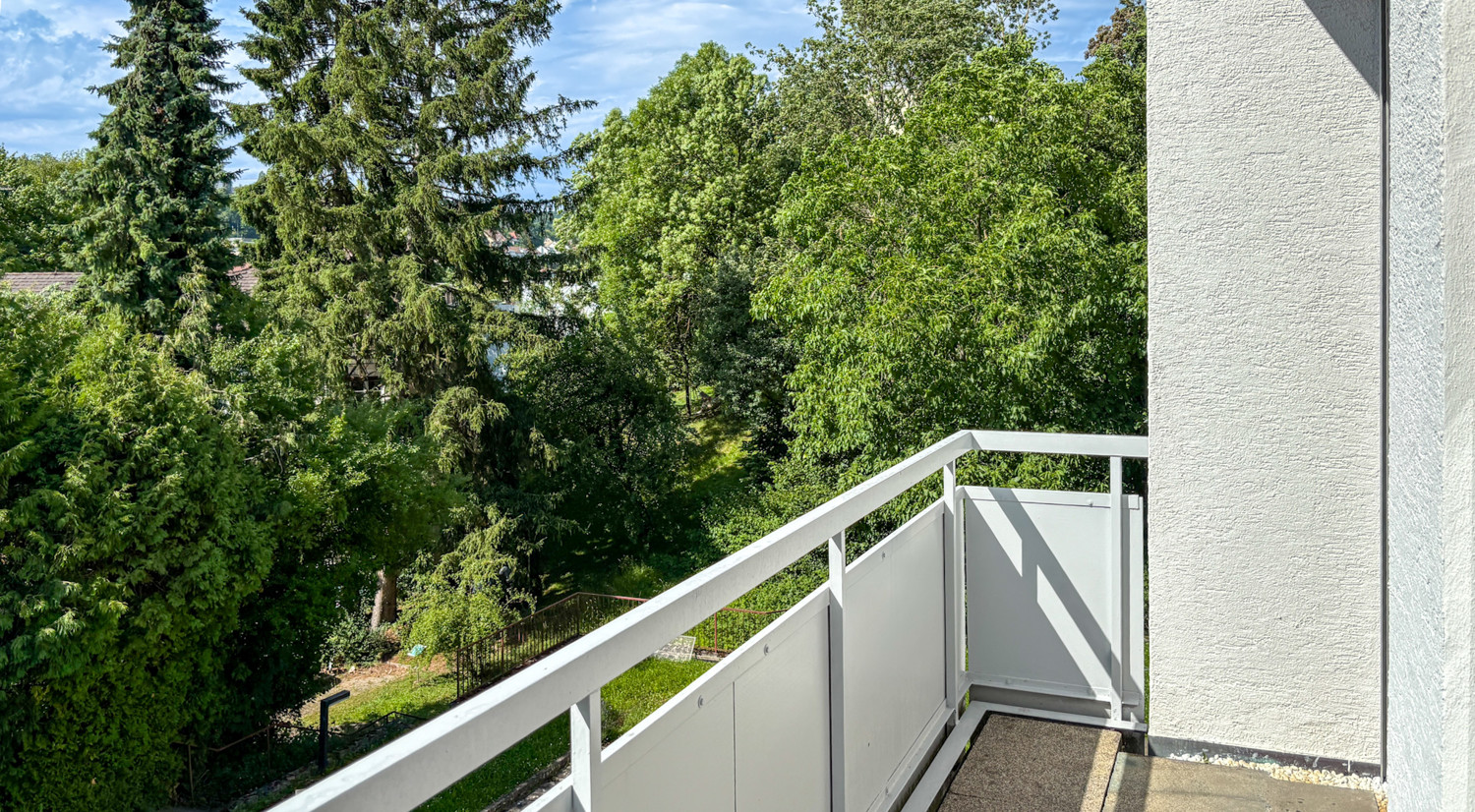 Balkon Westausrichtung