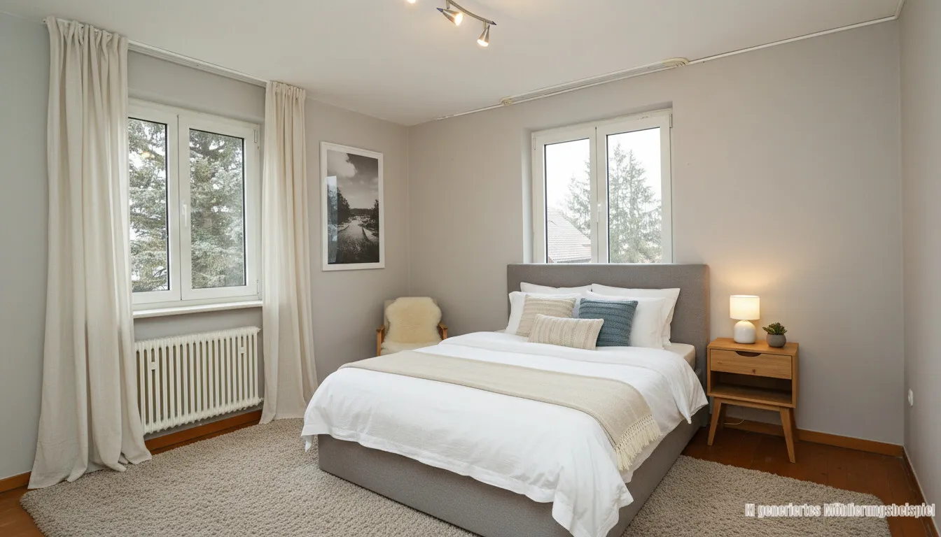 Zimmer 2 OG mit Beispielmöblierung