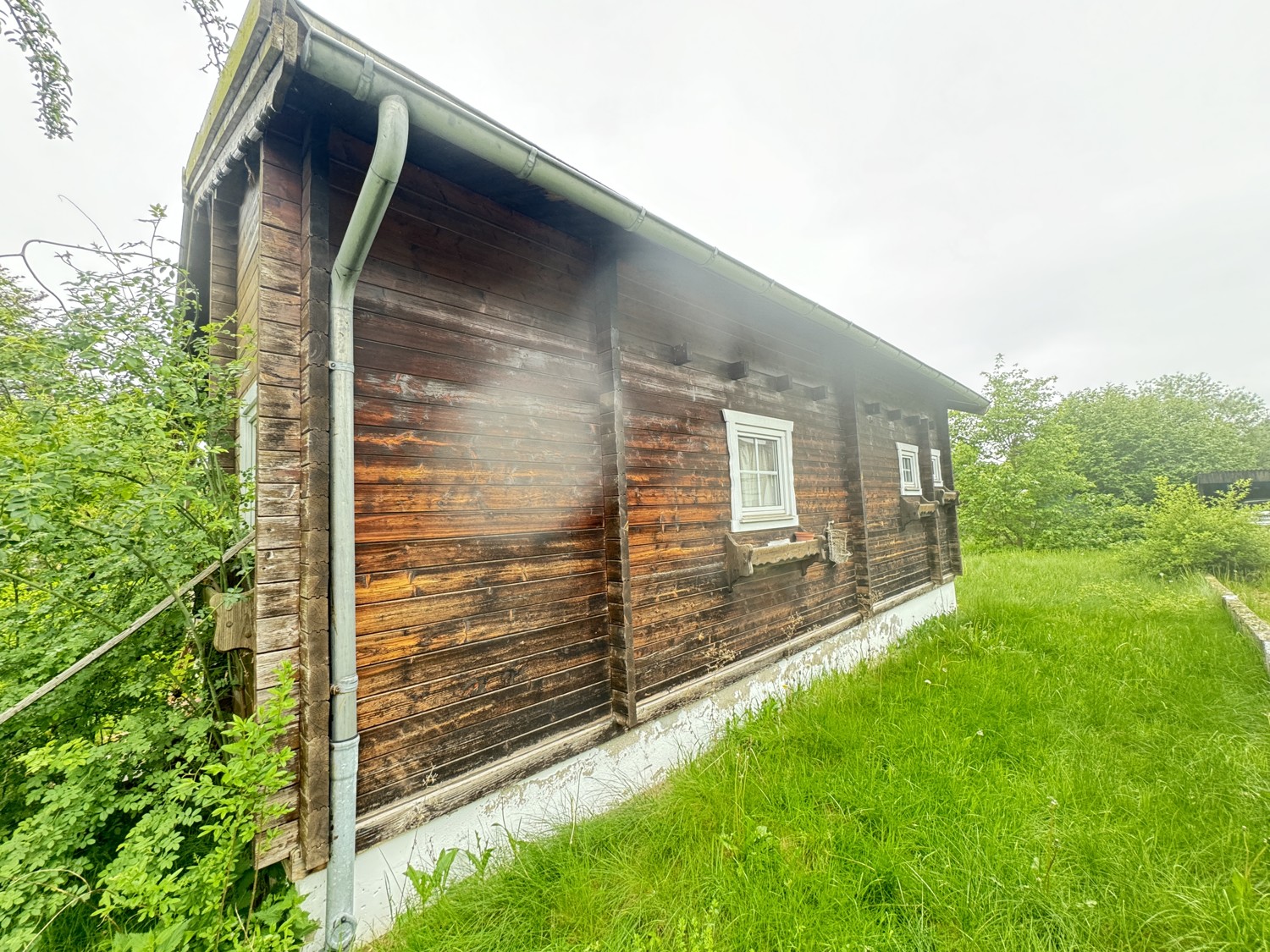 Holzhaus seitliche A.