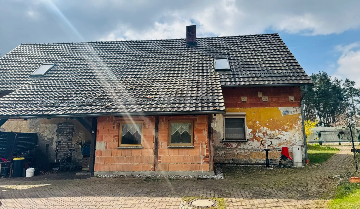 Ansicht Eingang Haus