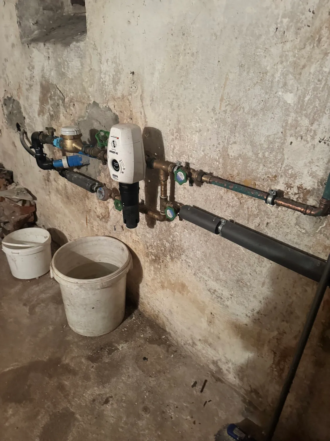 Wasserleitung im Haus