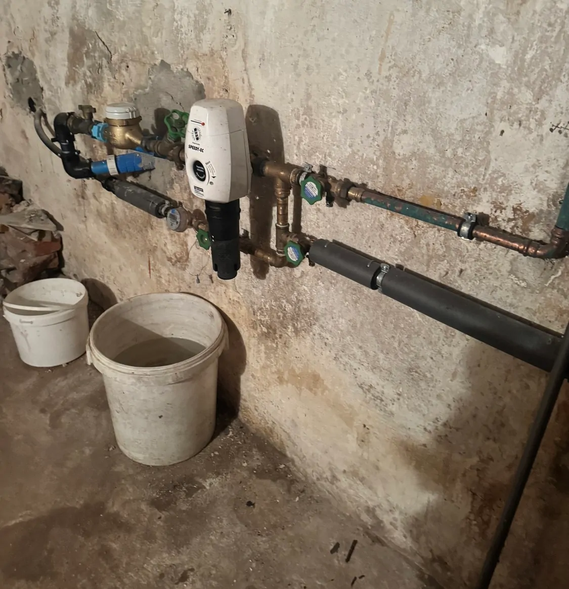 Wasserleitung im Haus