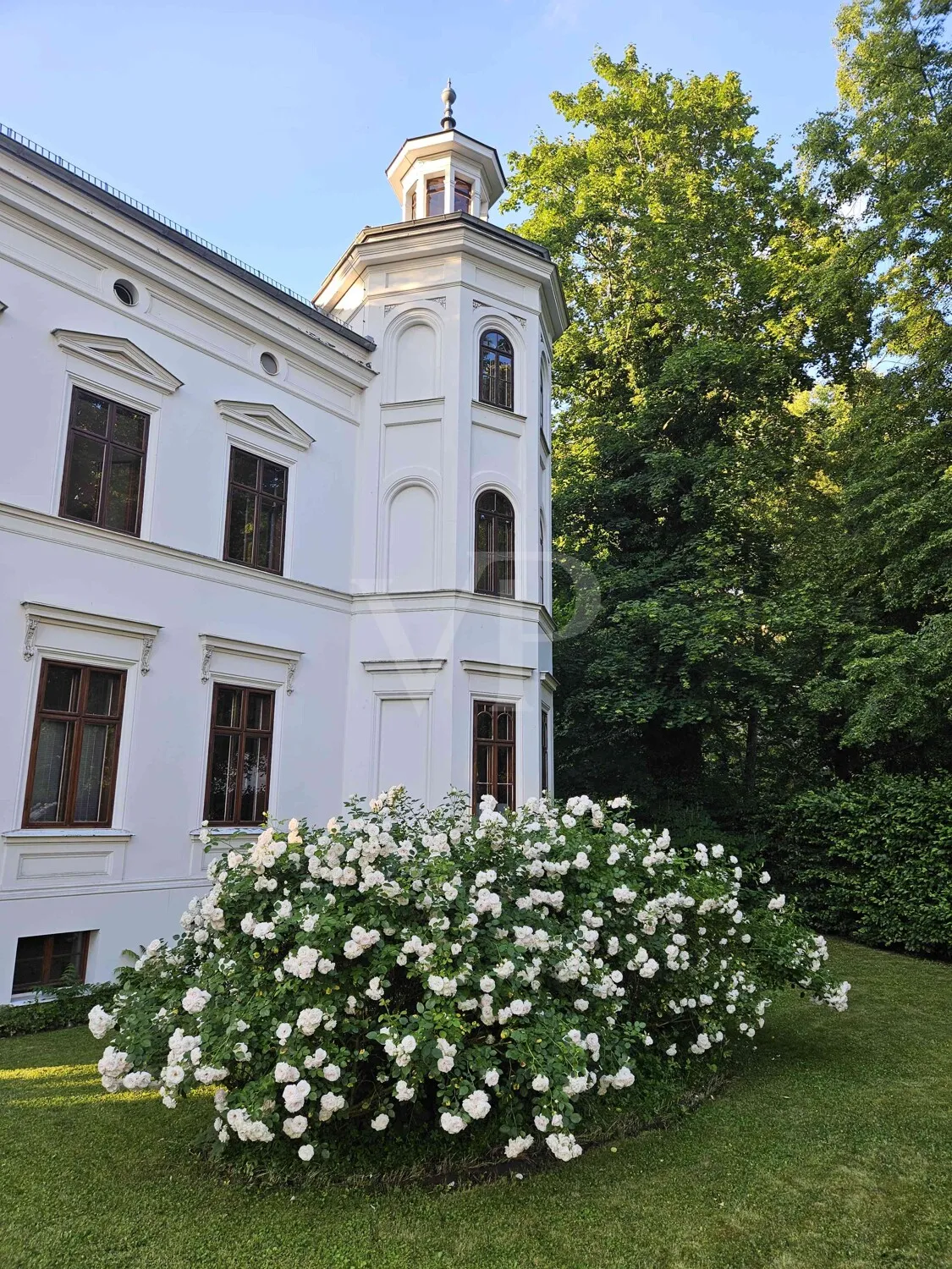 Ansicht mit Türmchen