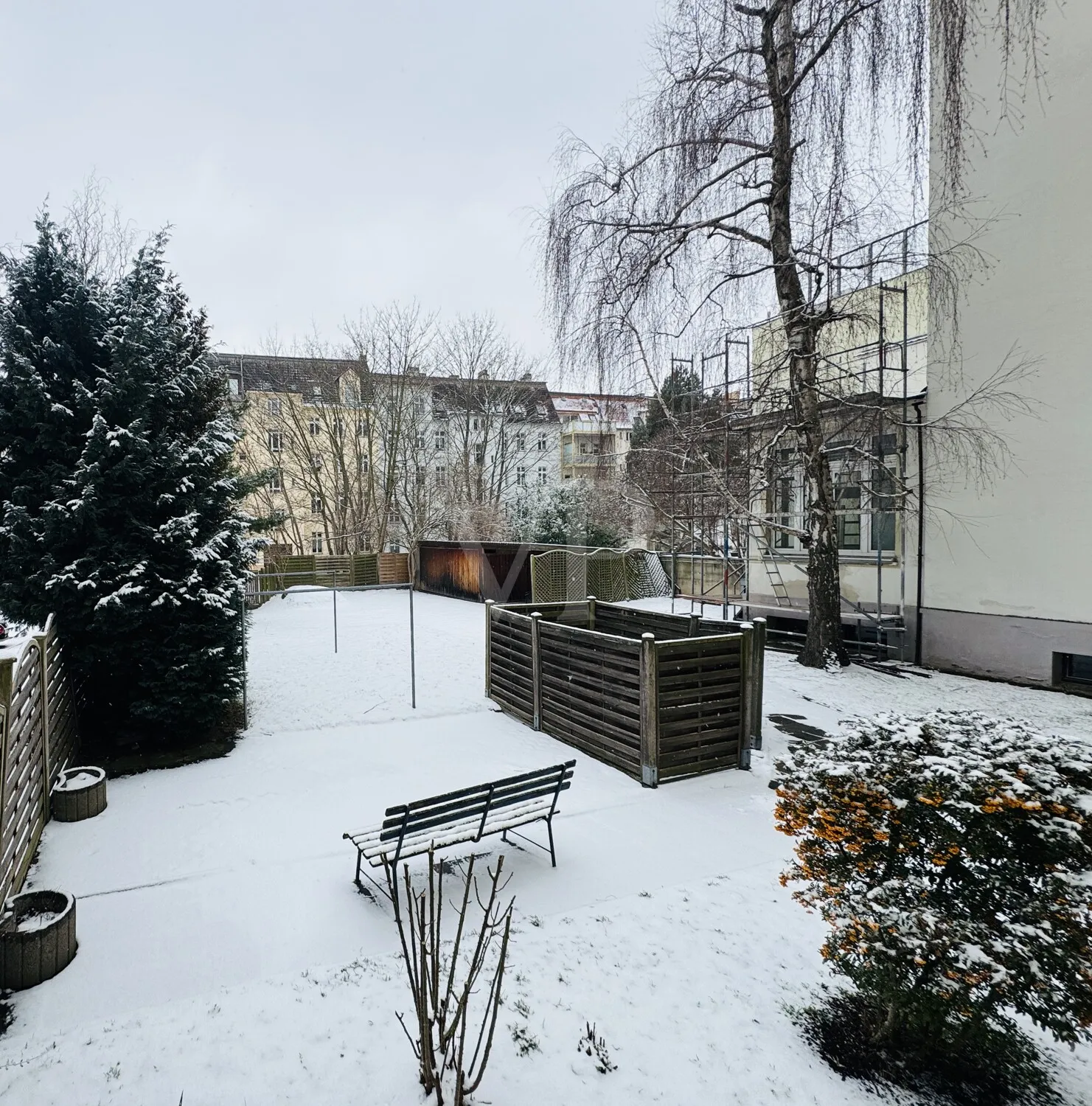 Ausblick vom Küchenfenster