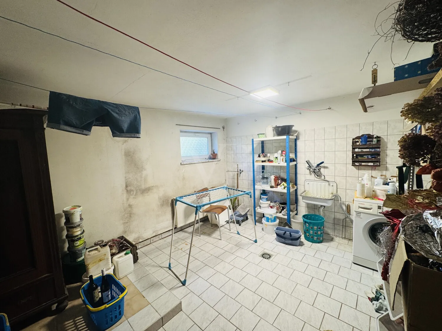 Wäscheraum Einliegerwohnung/KG