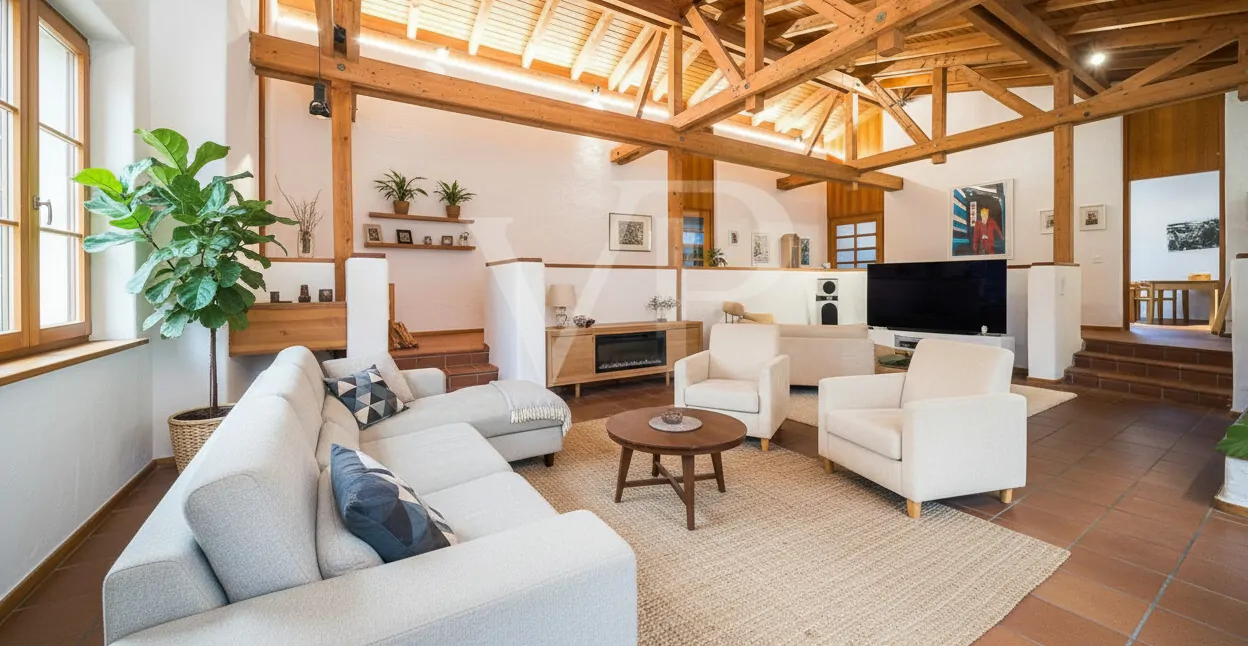 Wohnen 1 KI virtual staging