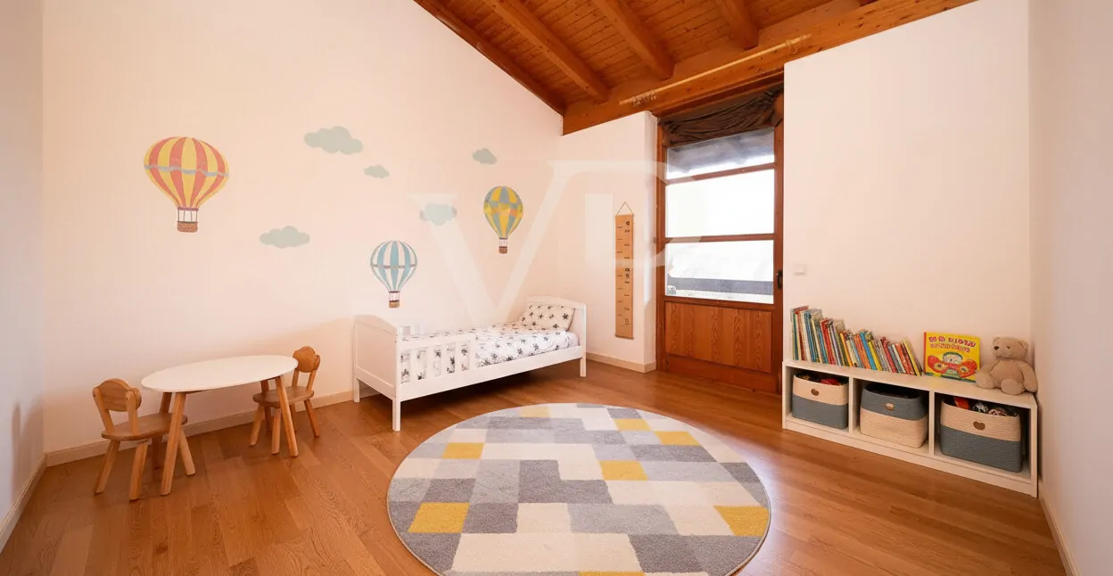 Schlafen Kinderzimmer KI virtual staging