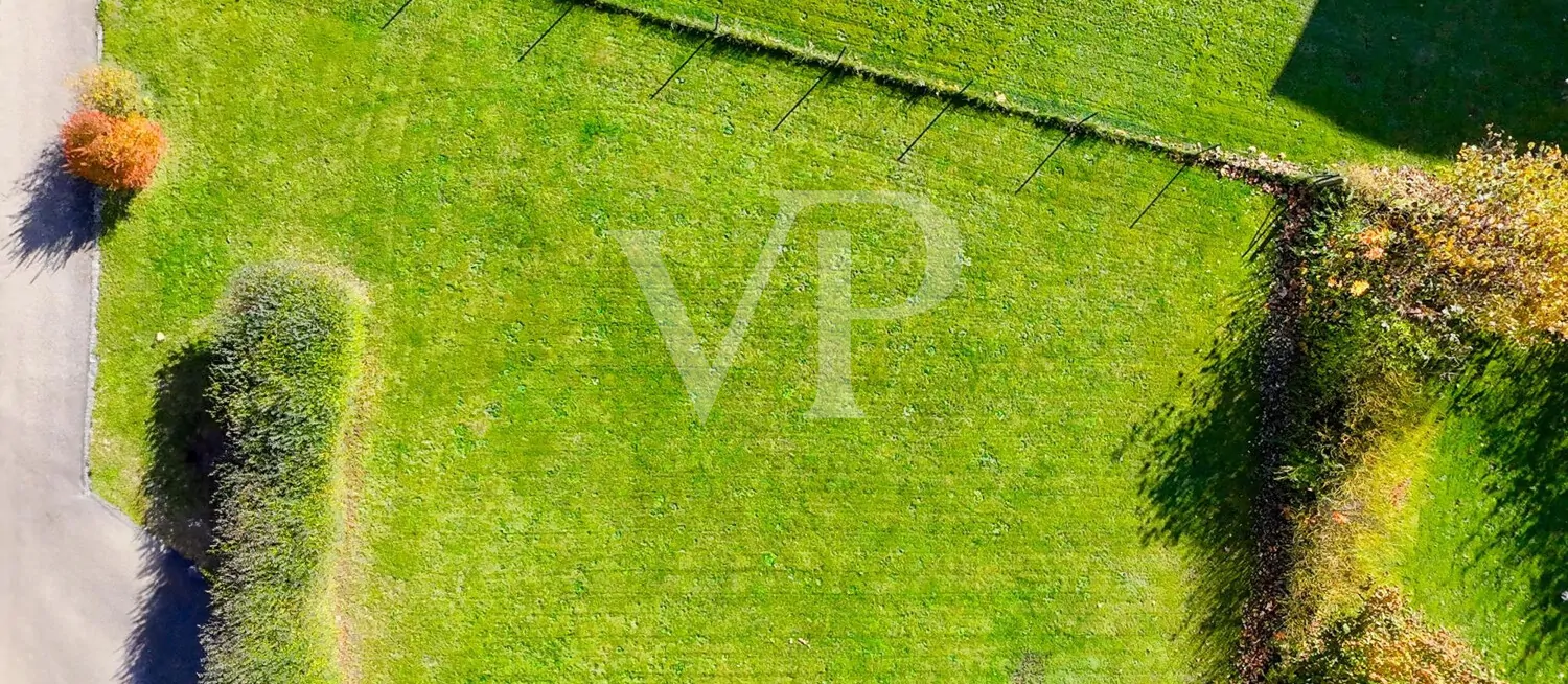 Grundstück von oben