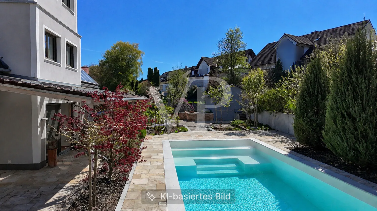 Garten Pool KI