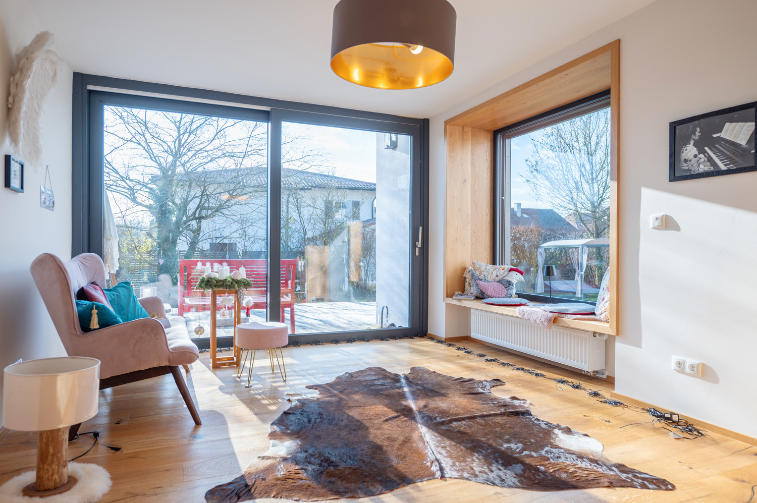 Sitzplatz mit Ausblick