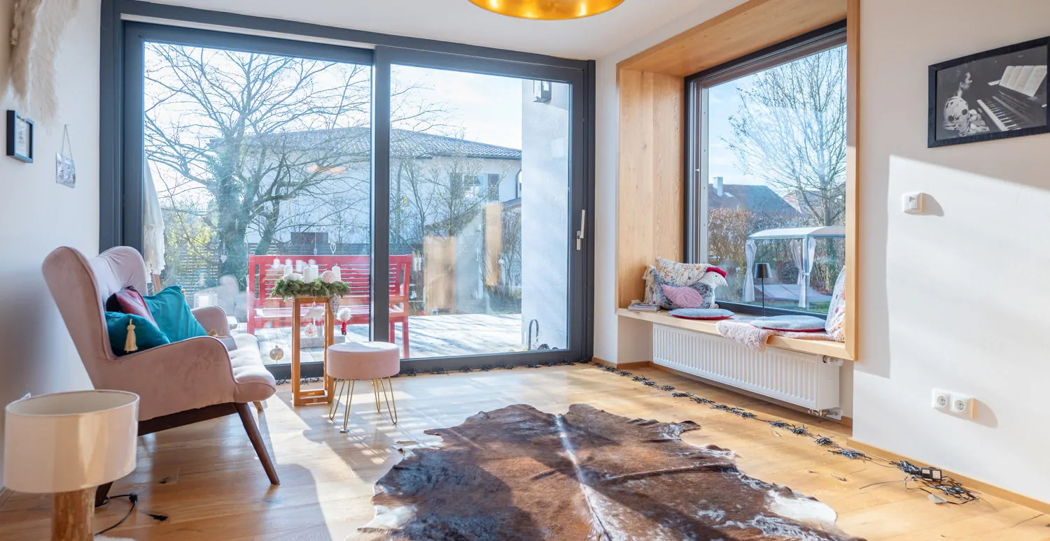 Sitzplatz mit Ausblick