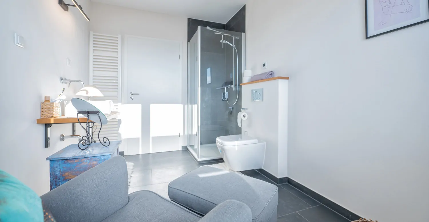 Duschbad im Obergeschoss