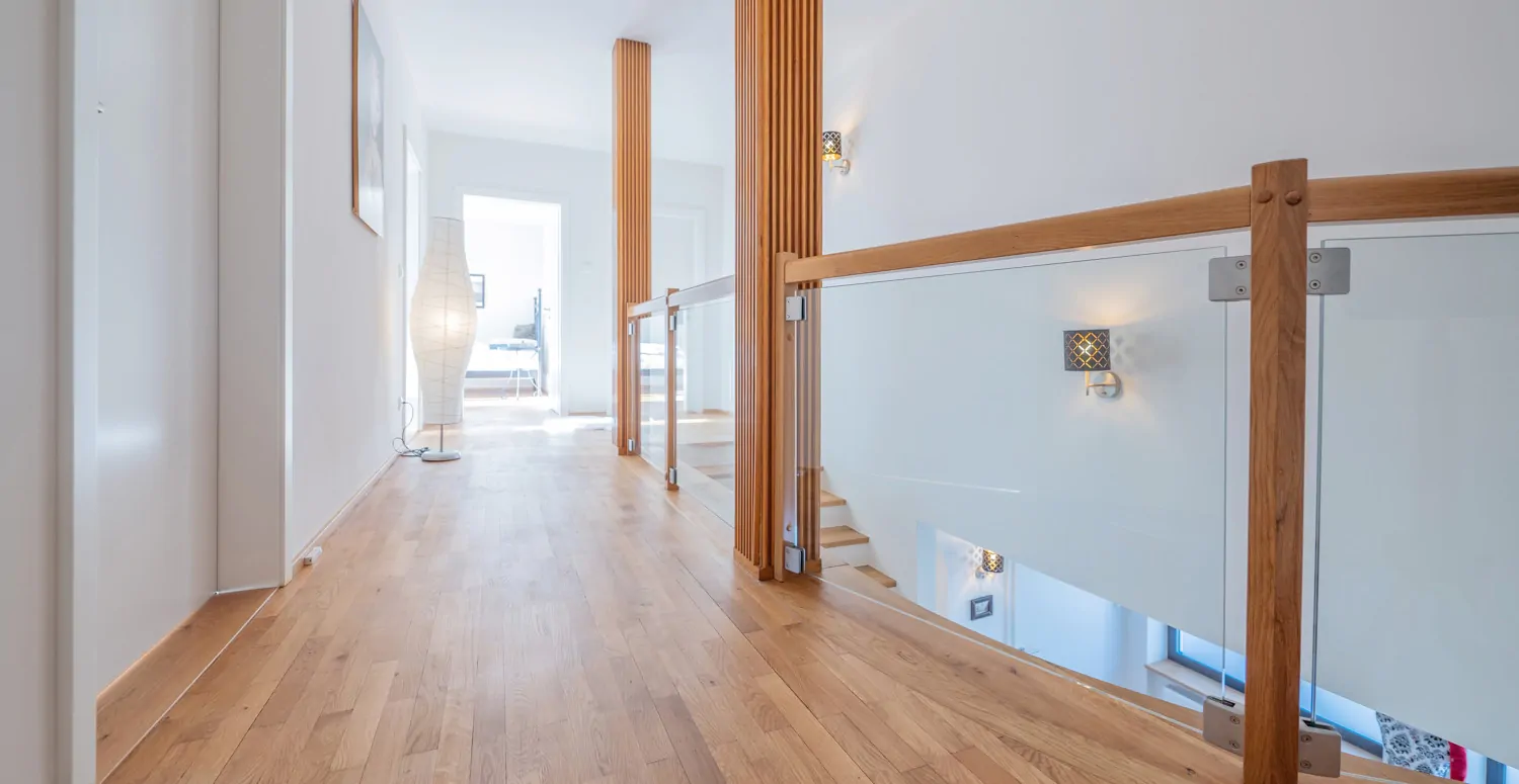 Galerie im Obergeschoss