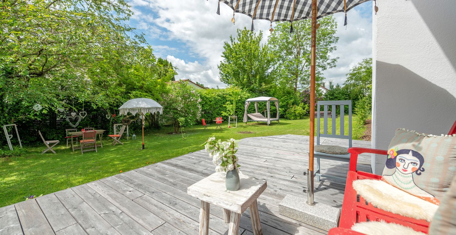 Blick in der Garten