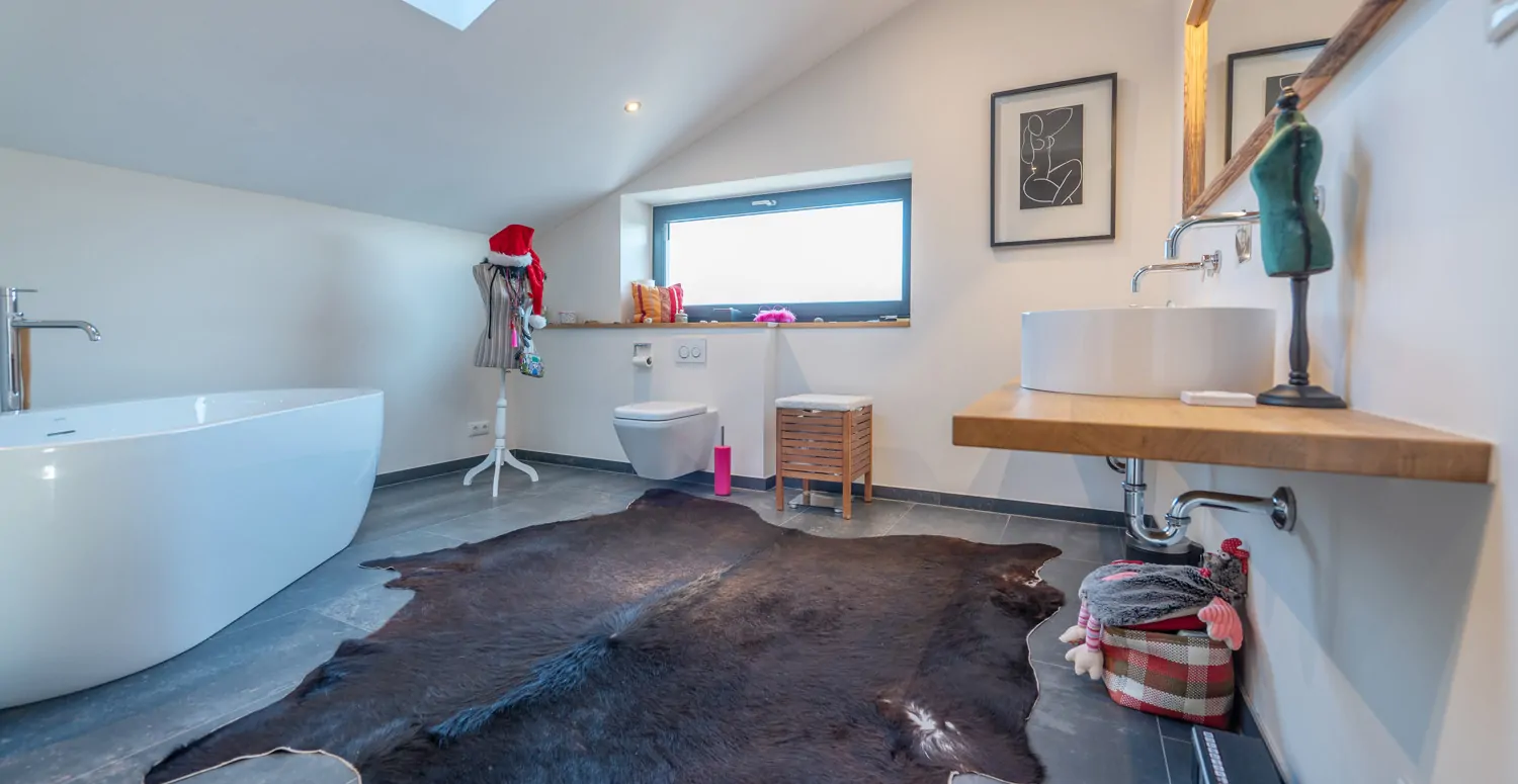 Masterbad im Obergeschoss