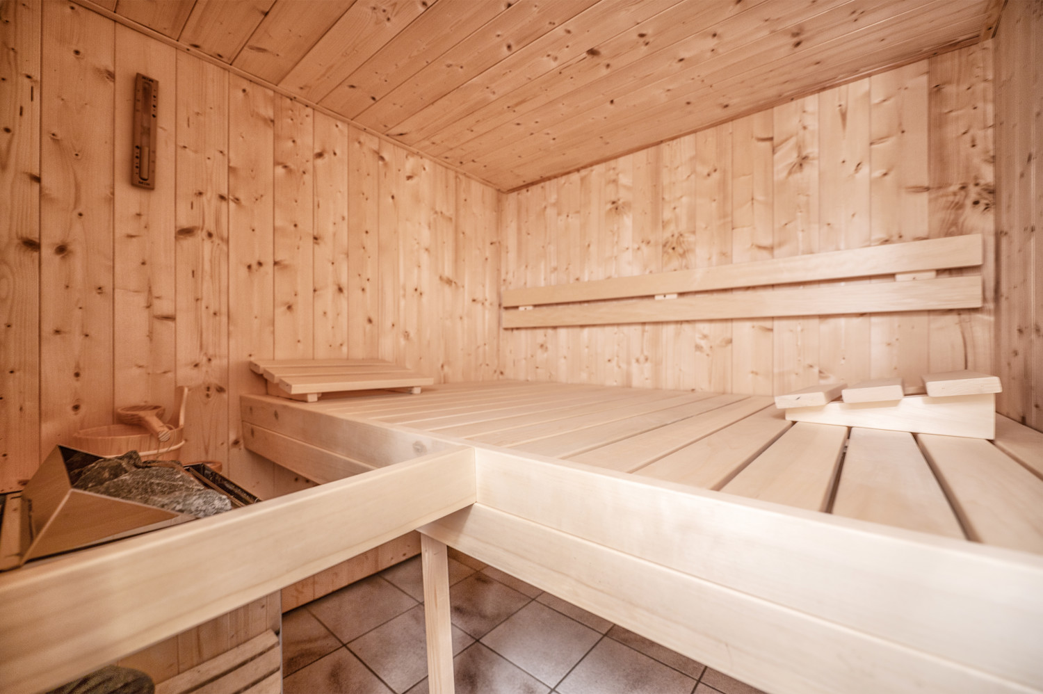 Sauna im Wald-Chalet