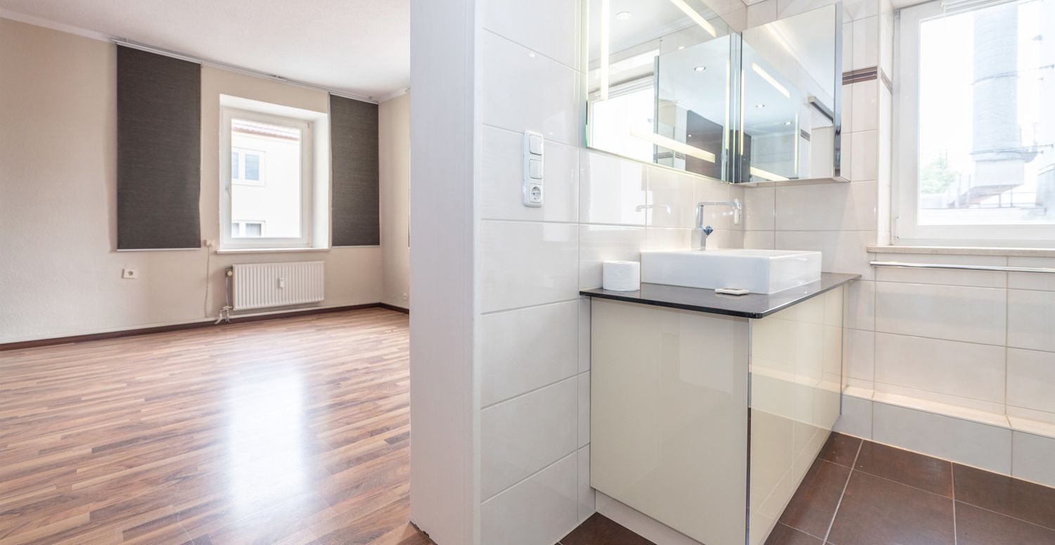 Schlafzimmer mit EnSuite Bad