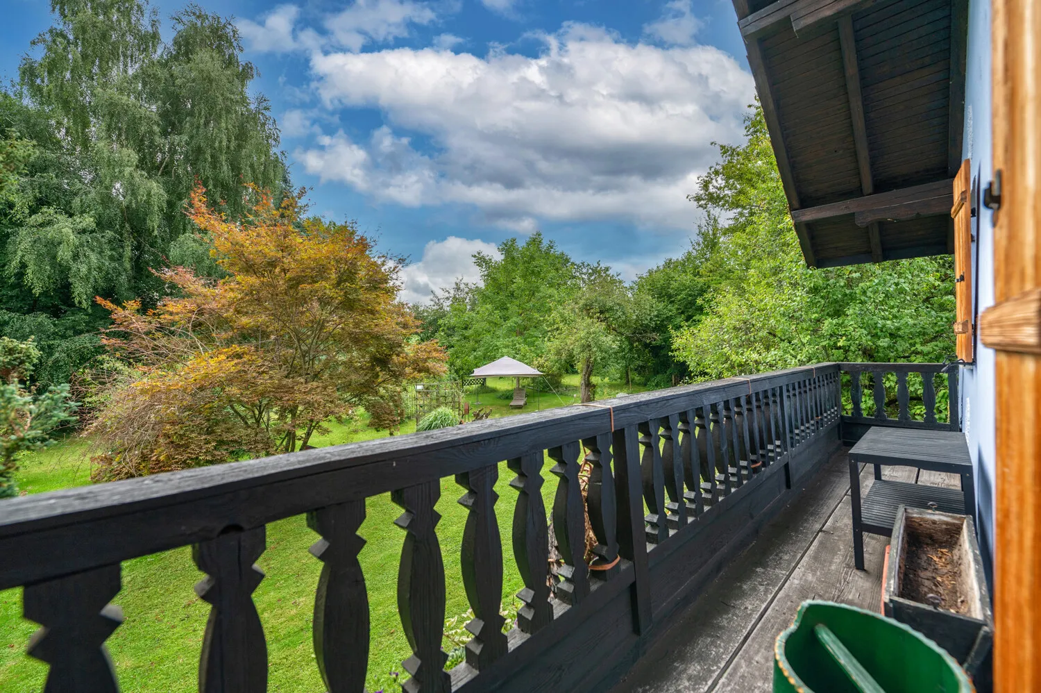 großzügiger Balkon