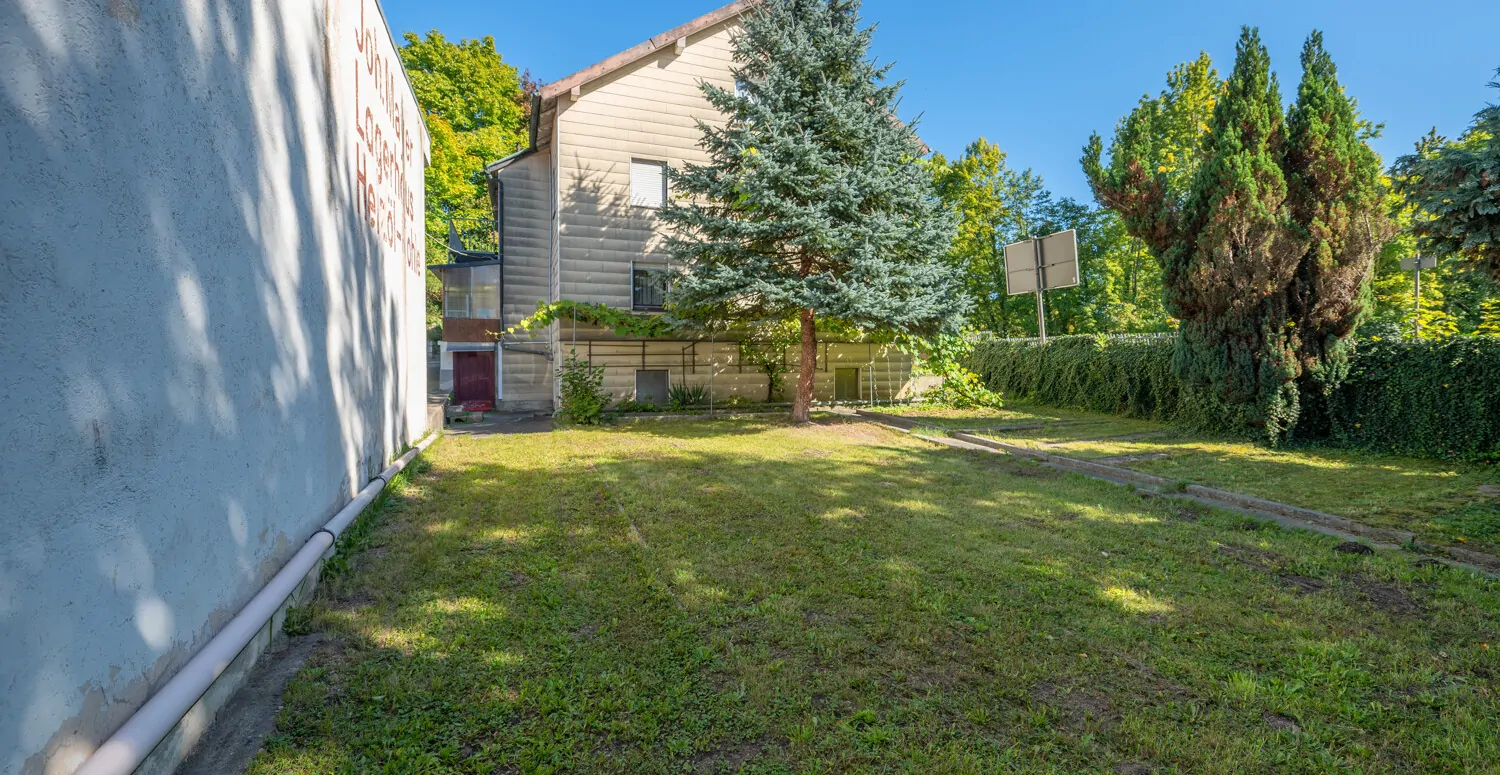 Garten-Grün-Bereich