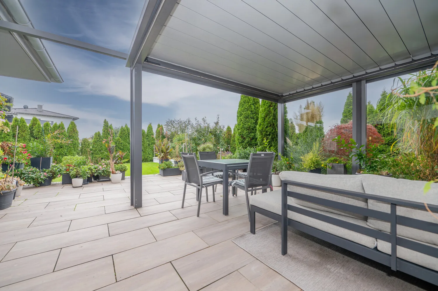 Blick von der Terrasse