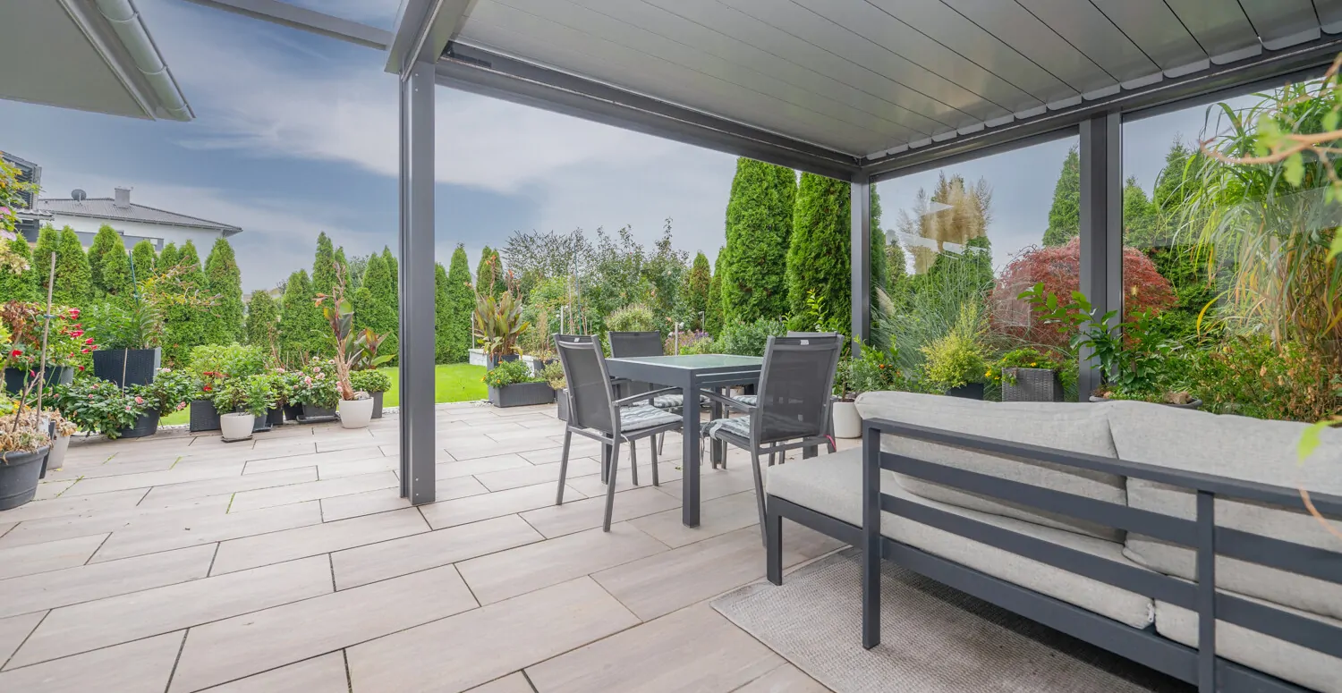 Blick von der Terrasse