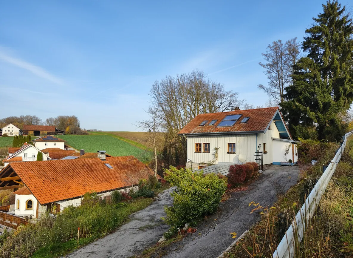 Maison individuelle avec une vue magnifique