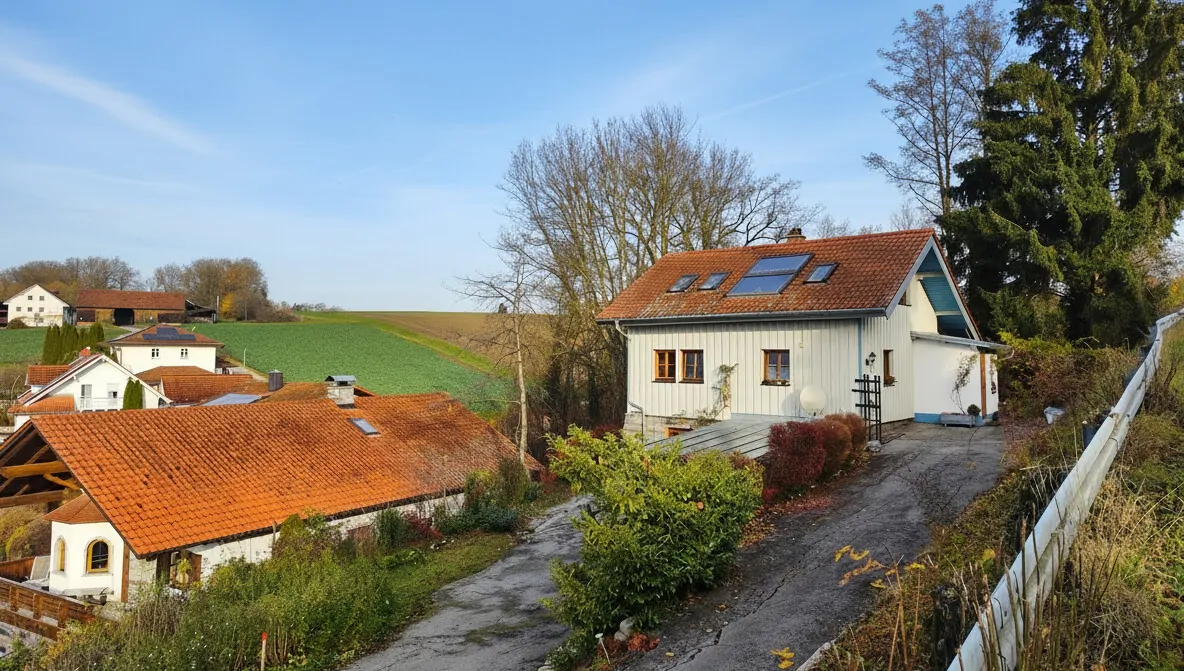 Einfamilienhaus mit schönem Ausblick