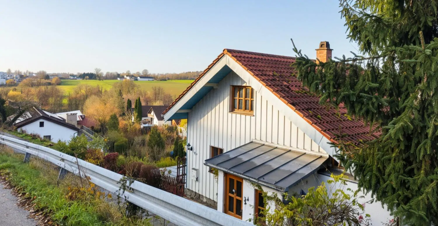 Einfamilienhaus mit schönem Ausblick