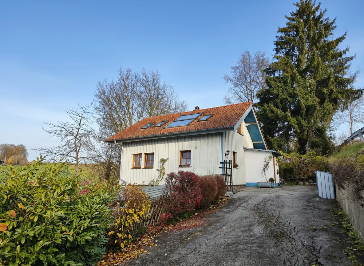 Maison individuelle avec une vue magnifique