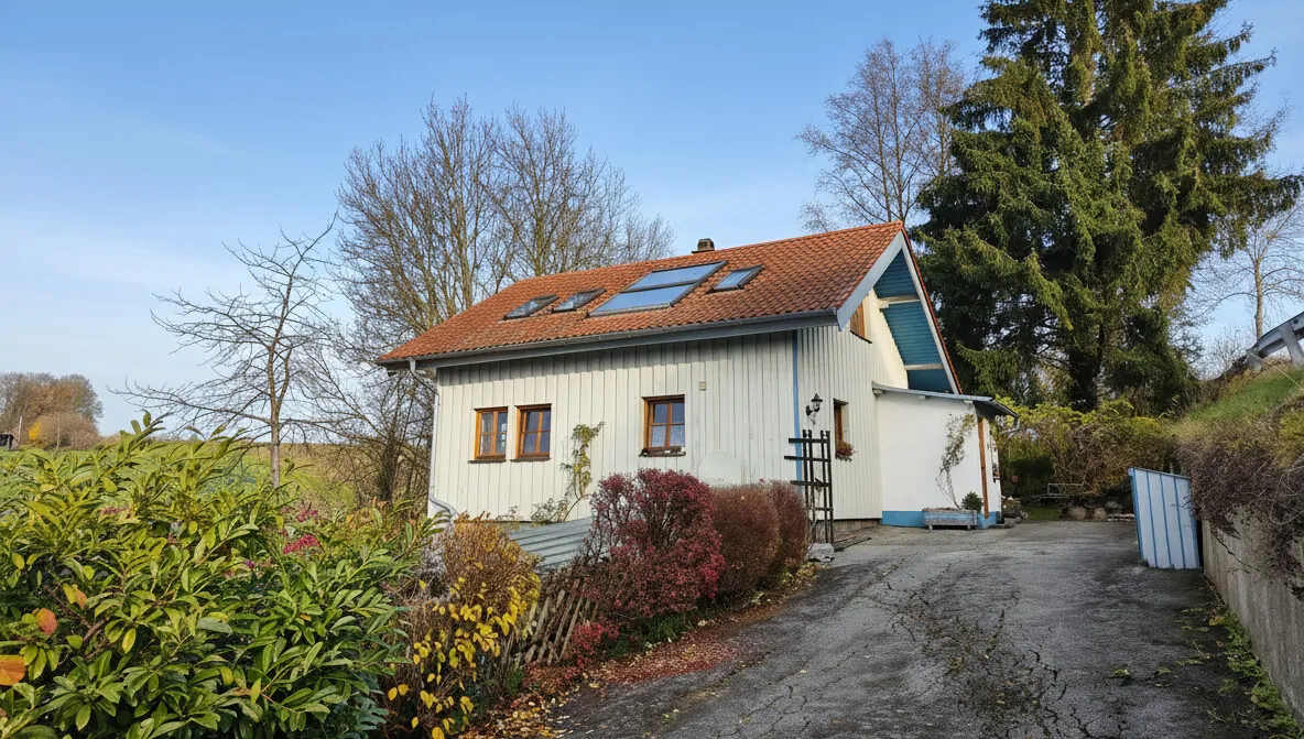 Einfamilienhaus mit schönem Ausblick