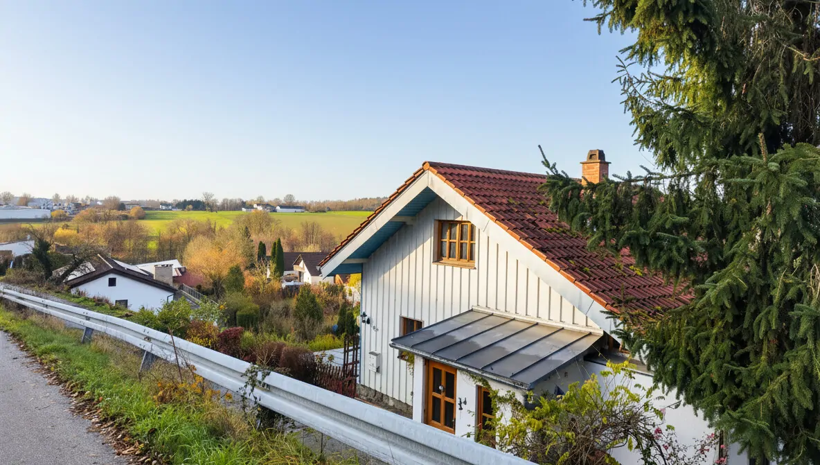 Einfamilienhaus mit schönem Ausblick