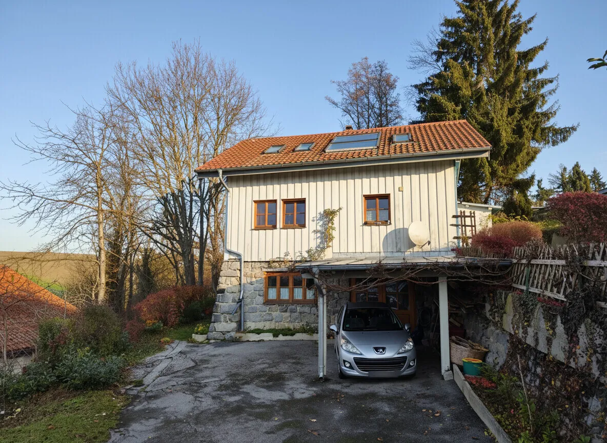 Maison individuelle avec une vue magnifique