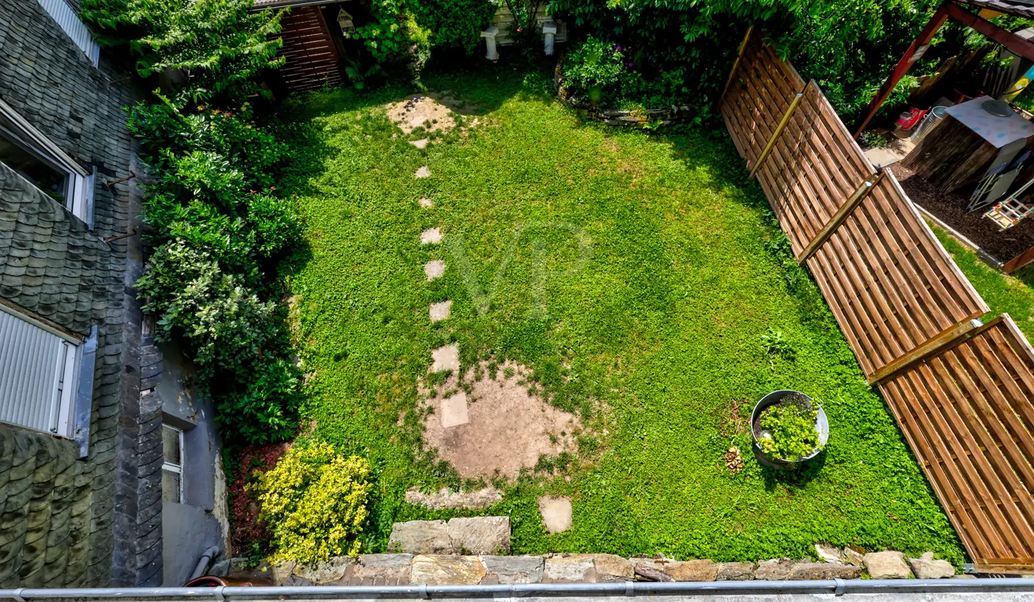 Blick auf den Garten
