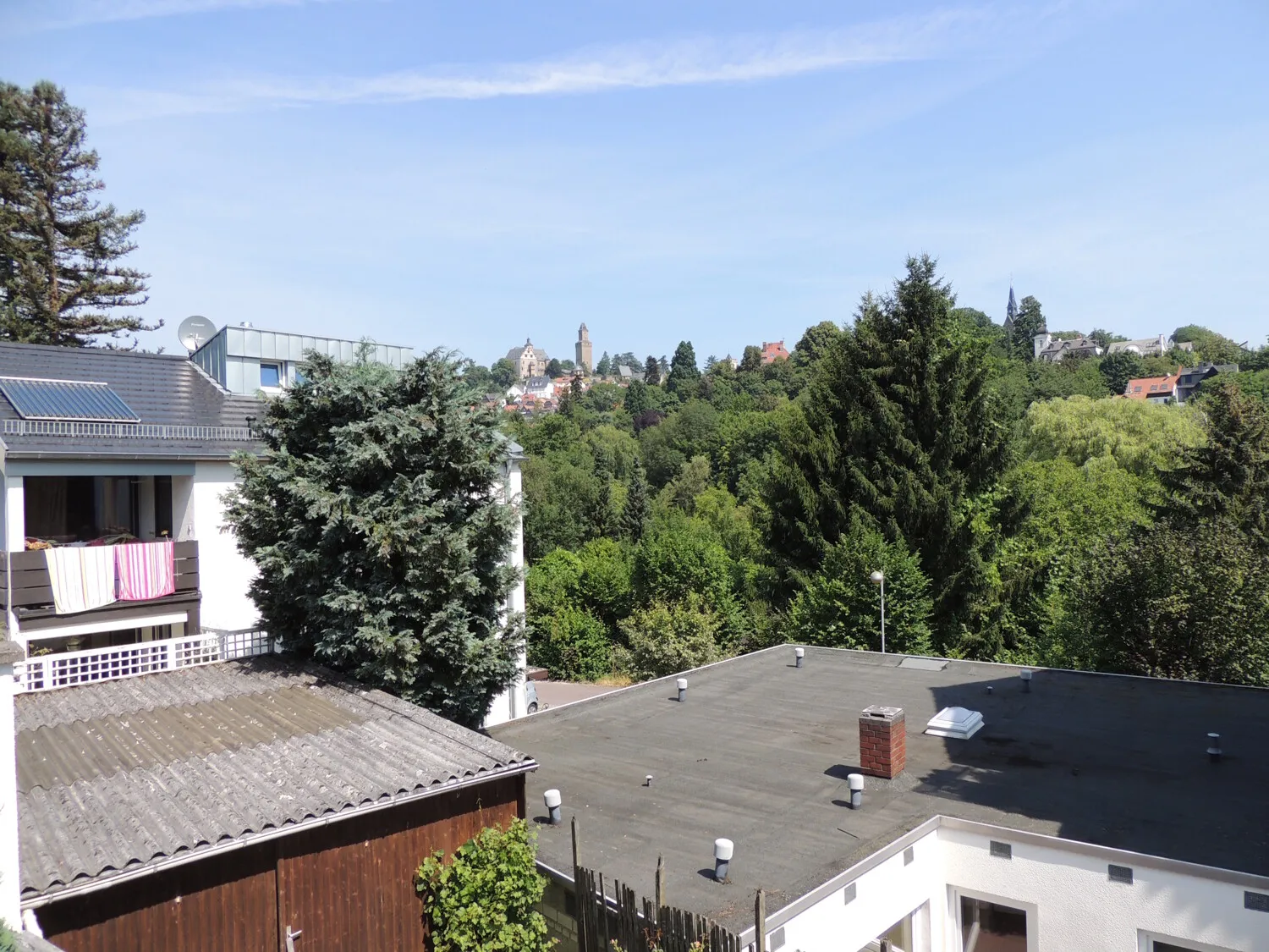 Balkon Ausblick