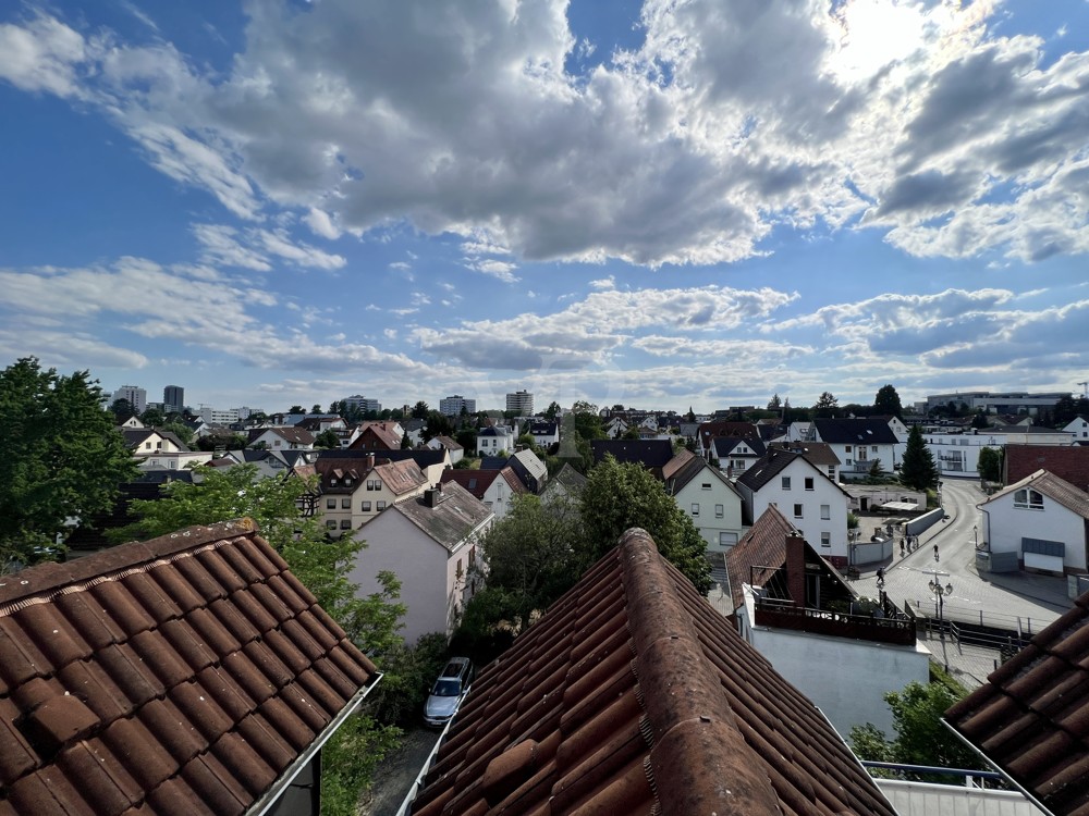 Blick über die Dächer von Eschborn