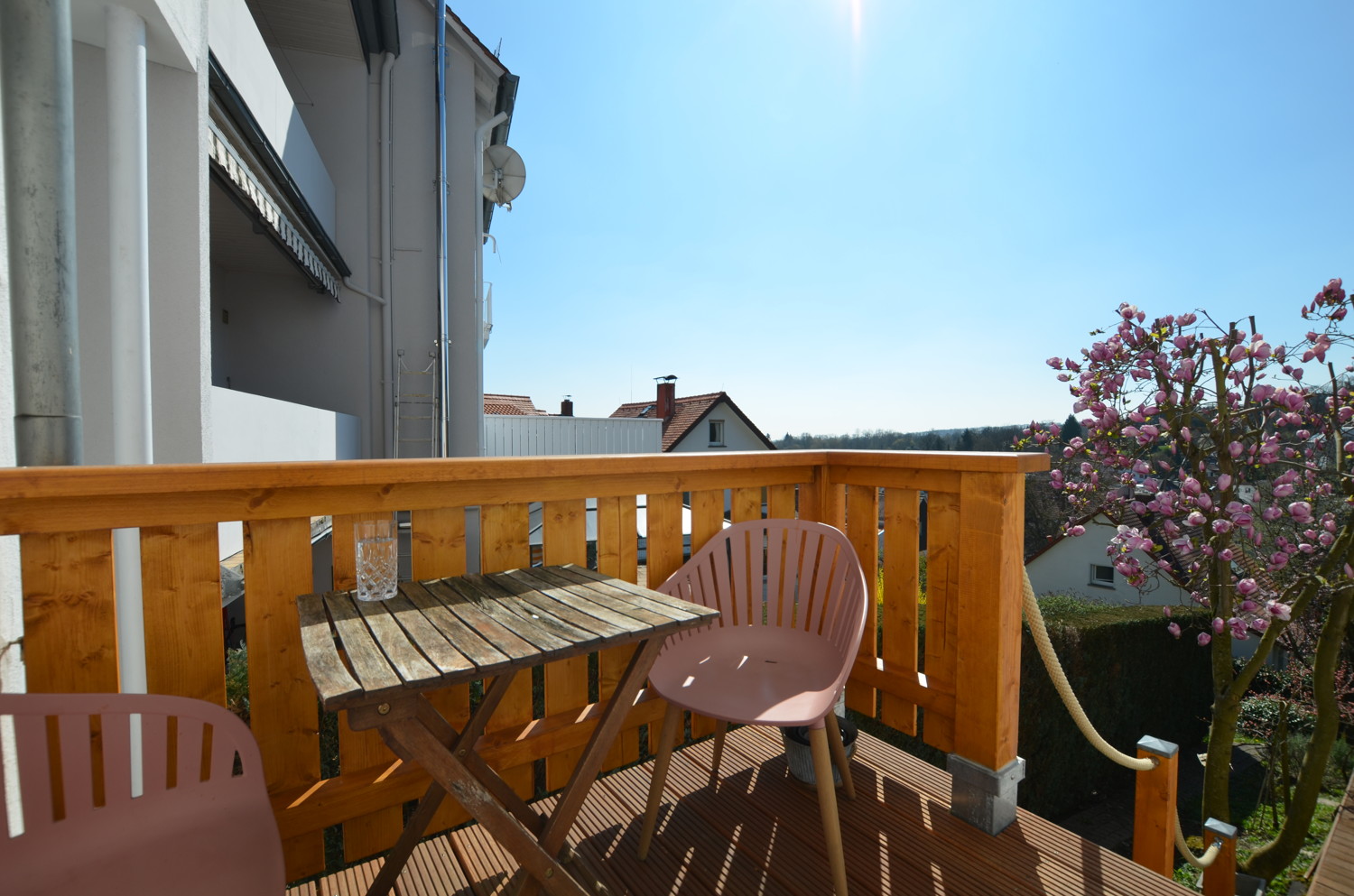 Balkon Esszimmer