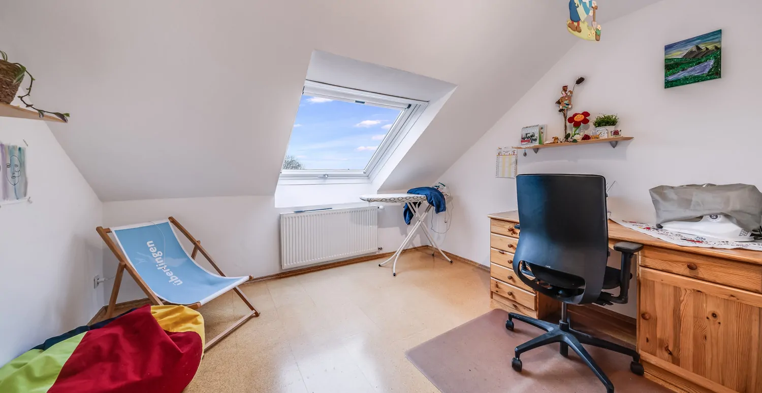 Arbeitszimmer Wohnung DG