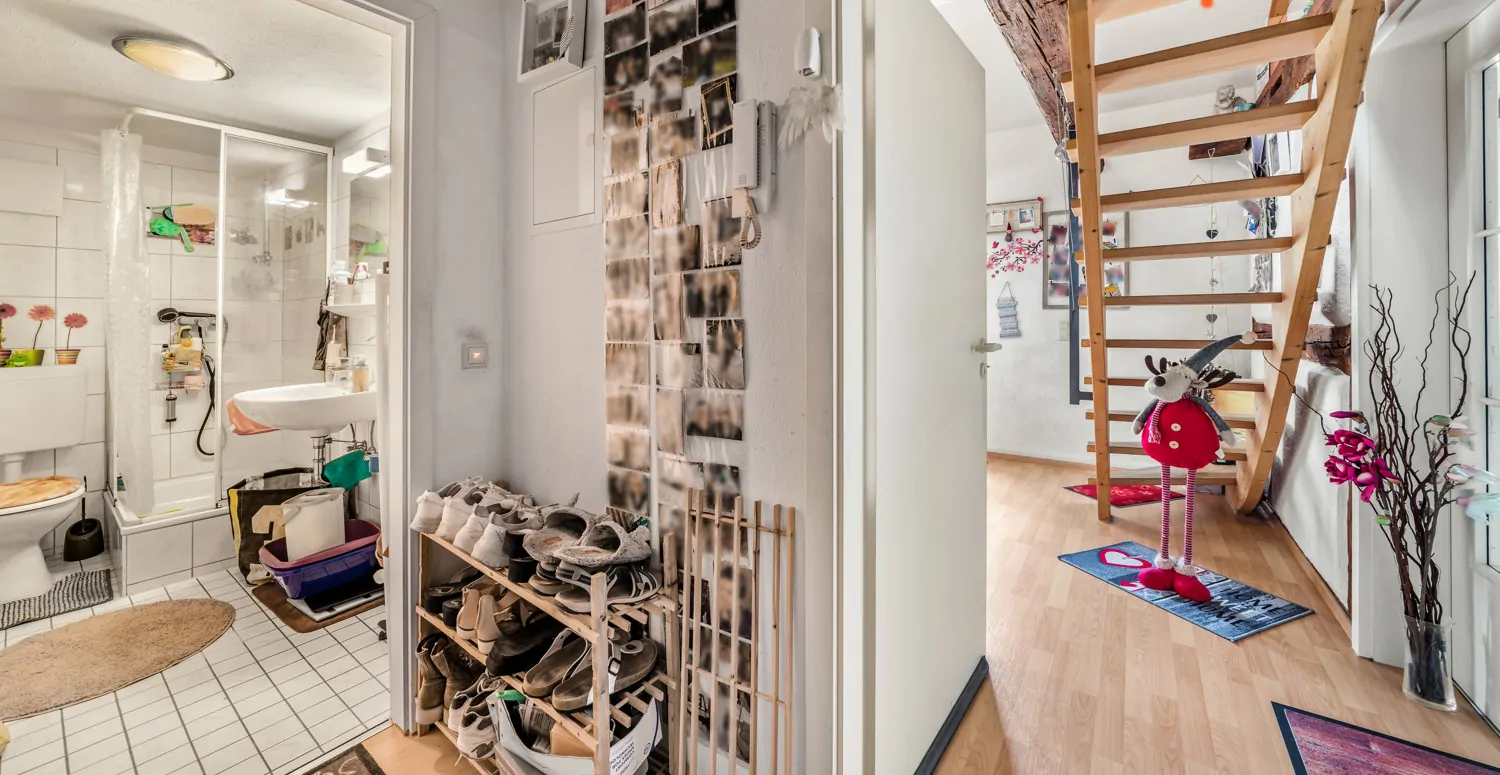 Flur und Badezimmer 2.OG