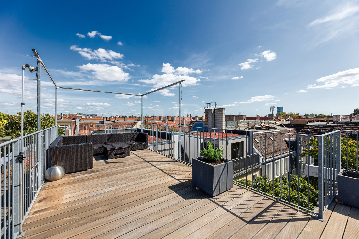 Aufdachterrasse