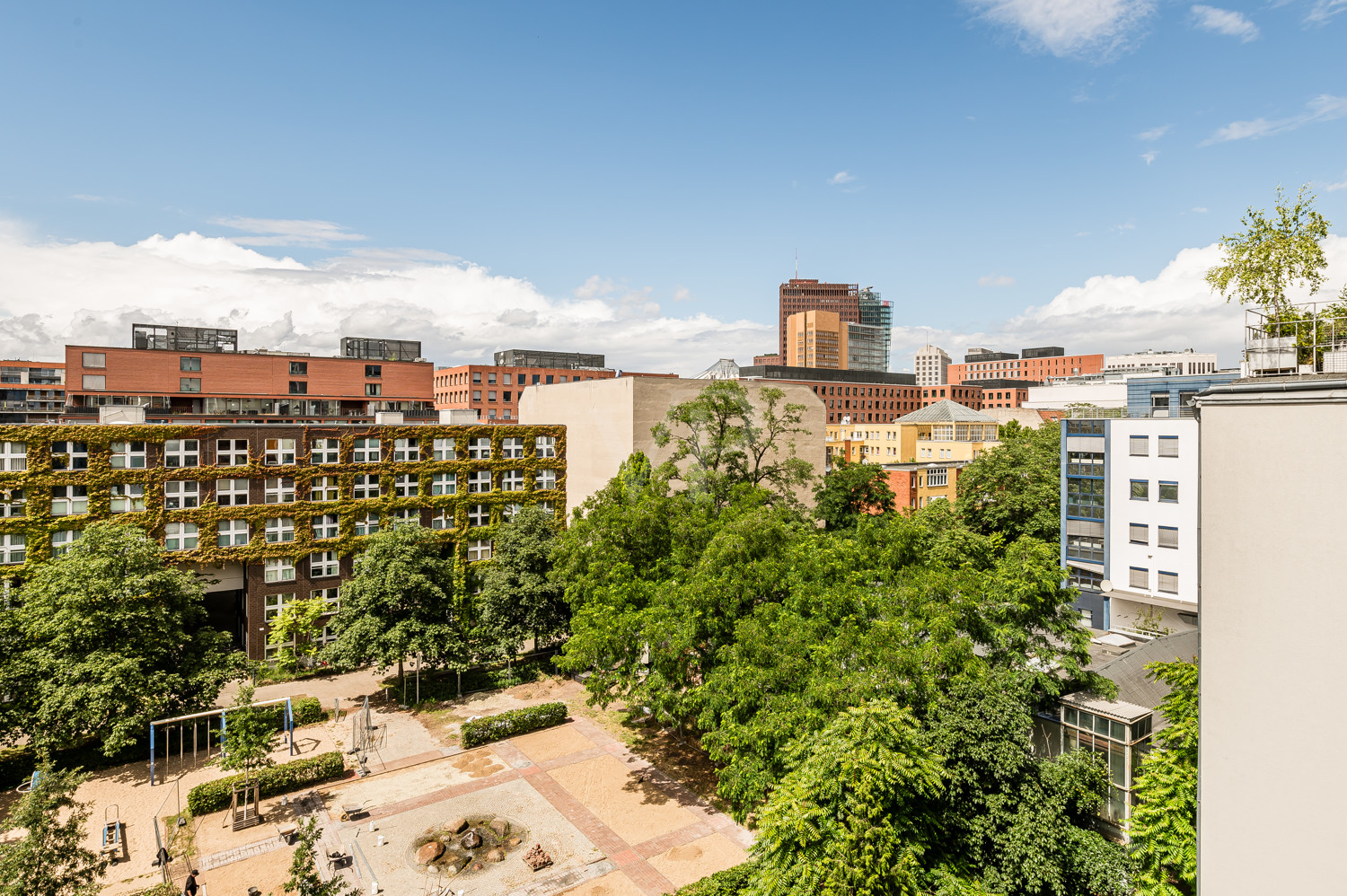 Ausblick zum Potsdamer Platz